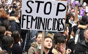 Une manifestation contre les violences faites aux femmes à Paris, le 23 novembre 2019.