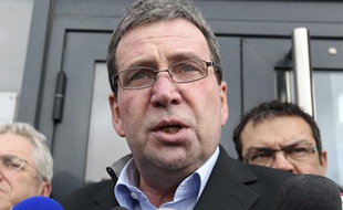 Barthelemy Aguerre, le président de Spanghero le 11 février 2013 à Castelnaudary.