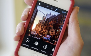 L'application Instagram sur smartphone.