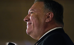 Mike Pompeo le 26 mars 2021 dans l'Iowa