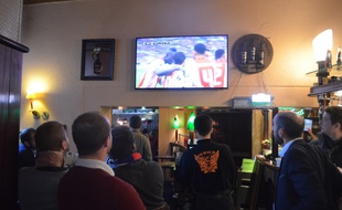 Contrairement au quart de finale retour contre Besiktas, l'Eden Rock Café n'a jamais pu s'enflammer ce mercredi.