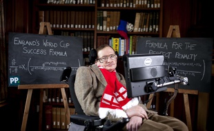 Stephen Hawking, le 28 mai 2014, à Cambridge.