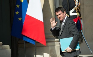 Manuel Valls le 5 mai 2014 à l'Elysée.