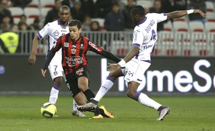 Hatem Ben Arfa lors de la victoire de Nice face à Toulouse (1-0), le 3 février 2016.