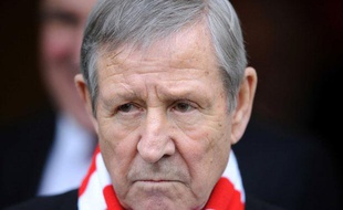 Raymond Kopa, le 5 février 2011, à Reims.
