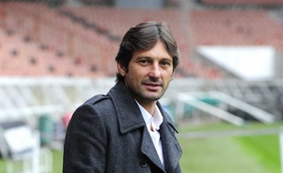 Leonardo au Parc des Princes, le 24 novembre 2011.