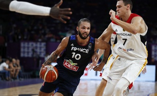 Evan Fournier à l'Euro-2017.