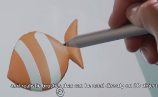 Une vidéo présente les fonctionnalités 3D de «Paint».