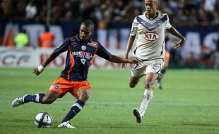 Marveaux tente d'échapper à Wendel, le 8 août 2010.