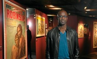 Lilian Thuram, à l'exposition "Exhibitions" au musée du Quai Branly, à Paris.
