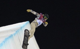 Shaun White, le 9 février 2014 à Sotchi.