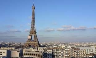 La tour Eiffel à Paris. (Illustration)