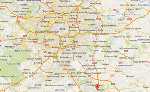 Capture d'écran Google map du Mée-sur-Seine