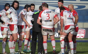 A Villeneuve d'Ascq, le 8 février 2015 - Au stadium Lille Metropole, le LMR recoit Lormont en Federale 1.