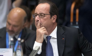 François Hollande lors de la cérémonie d'ouverture du G20 en Chine