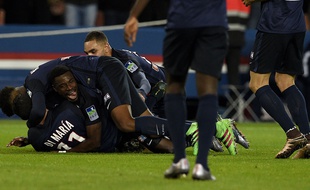 Les Parisiens ont obtenu leur qualification en finale de la Coupe de la Ligue en battant Toulouse le 27 janvier 2016.