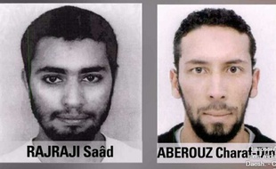 Capture d'écran de BFMTV. Saad Rajraji et Charaf-Din Aberouz, proches de Laroussi Abballa