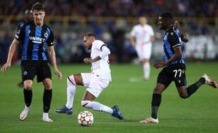 Neymar et les Parisiens ont été décevant à Bruges.