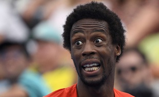 Gaël Monfils a été éliminé dès le deuxième tour de l'Open d'Australie par le jeune Américain Taylor Fritz, le 16 janvier 2019.