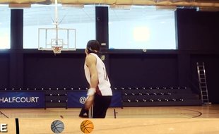 Capture d'écran de Gareth Bale en basketteur