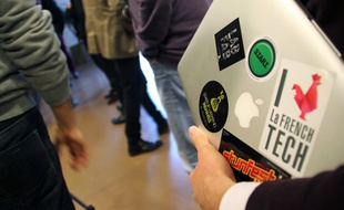 Illustration du secteur du numérique, ici lors de l'obtention du label French Tech à Rennes.
