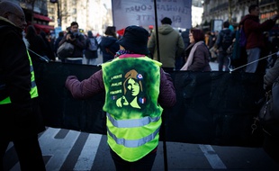 Gilets jaunes (illustration)