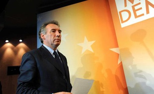 François Bayrou le 7 juin au siège du MoDem.