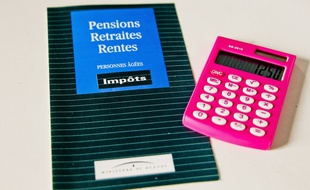 Prospectus du ministère du Budget sur les pensions retraites, et rentes.