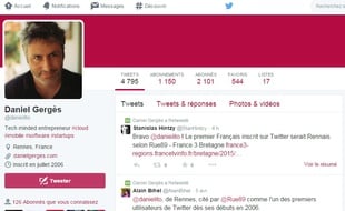Le premier Français inscrit sur Twitter serait Rennais.
