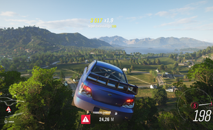 Un saut spectaculaire et complètement surréaliste.