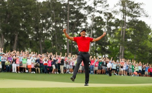 Tiger Woods a remporté le masters d'Augusta a l'âge de 43 ans le 14 avril 2019. Un exploit.