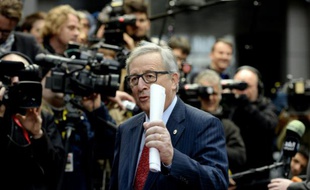 Le président de la Commission européenne, Jean-Claude Juncker, le 18 décembre 2015 à Bruxelles