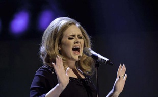 Adele, à la télévision anglaise, en septembre 2011.