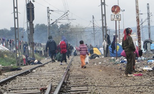 Les enfants réfugiés à Idomeni souffrent principalement de problèmes respiratoires et de troubles de l'intestin.