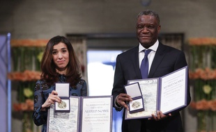 Nadia Murad et Denis Mukwege ont reçu le prix Nobel de la paix.