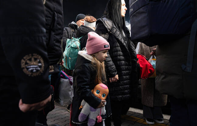 45.000 réfugiés fuyant l'Ukraine sont passés par la France, qui en héberge 25.000