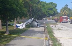 Sept blessés, dont deux graves, après le crash d’un petit avion en Floride