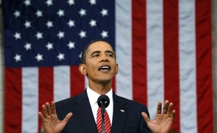 Le président américain, Barack Obama, présente son plan de réforme du système de santé devant le Congrès, le 9 septembre 2009.