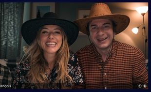 Vanessa Guide et Mickaël Youn dans « Connectés » de Romuald Boulanger