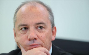 Le PDG de France Telecom-Orange Stéphane Richard à Paris le 7 novembre 2011.
