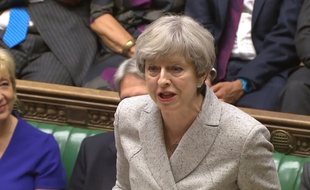 La Première ministre britannique Theresa May
