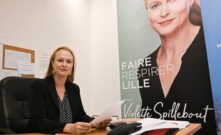 Violette Spillebout à son bureau. (archives)