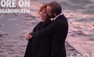Sting et Mylène Farmer, mercredi 2 septembre 2015 à Paris
