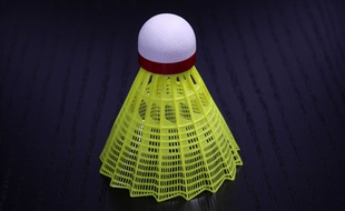 Illustration d'un volant de badminton.