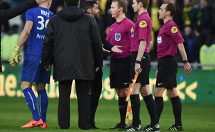 Sergio Conceição est allé dire le fond de sa pensée à l'arbitre à la fin du match...