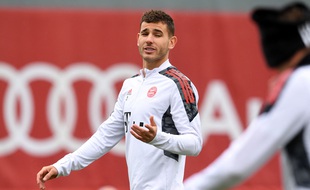 Lucas Hernandez avec le Bayern.