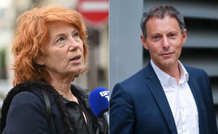 Véronique Genest et Marc-Olivier Fogiel
