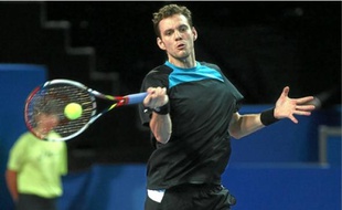 Paul Henri Mathieu a fait sensation hier en s'imposant contre Stebe.