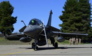 Les avions Rafale comptent pour une bonne partie dans les ventes d'armes françaises. (illustration)