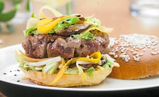 Le Tuna Burger Teriyaki selon Eric Briffard